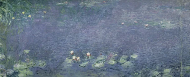 Waterlilies: Morning, 1914-18 (centre left section)
